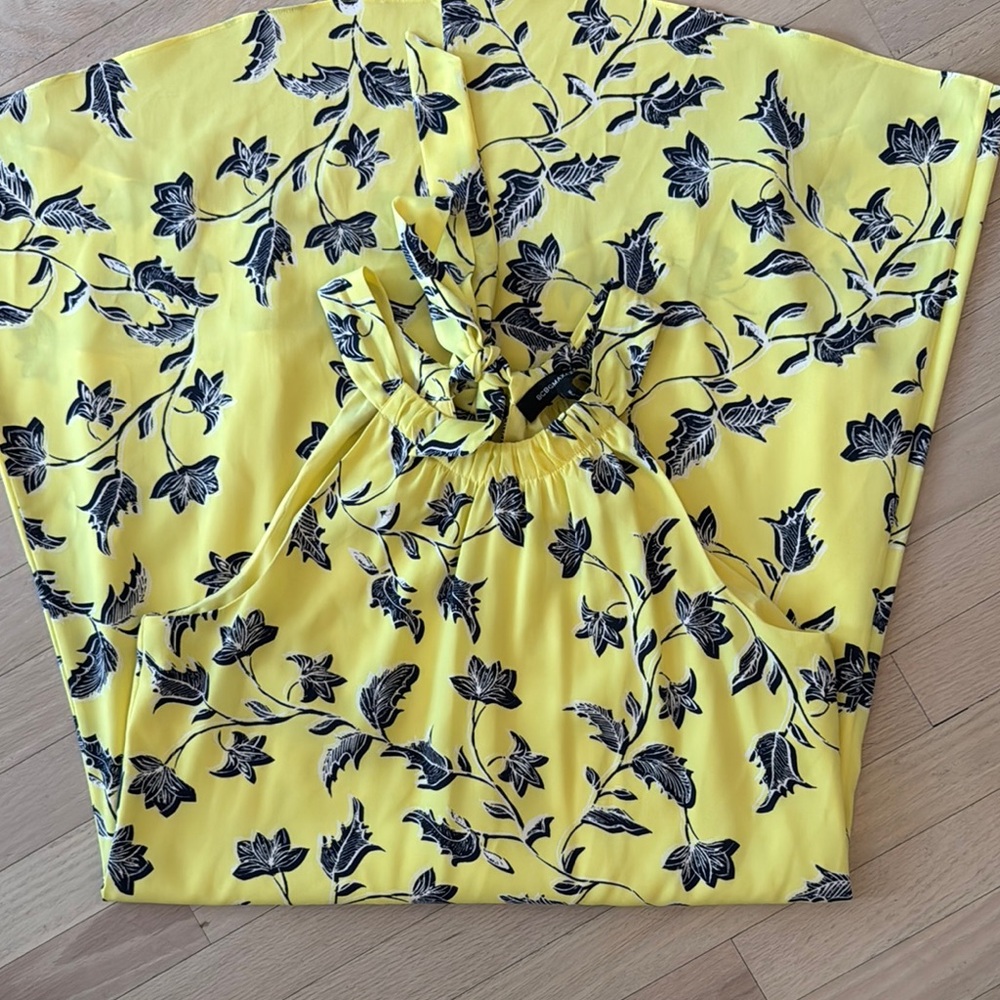 Floral Yellow Women's dress